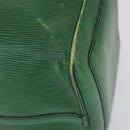 LOUIS VUITTON Epi Keepall 50 Boston Bag Green M42964 LV Auth ki6165-10