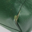 LOUIS VUITTON Epi Keepall 50 Boston Bag Green M42964 LV Auth ki6165-12
