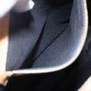 CELINE Macadam Canvas Hand Bag PVC Leather Brown Gold Auth ki6170-11