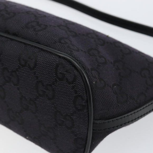 GUCCI GG Canvas Accessory Pouch Black 039 1103 2123 Auth ki6171