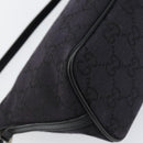 GUCCI GG Canvas Accessory Pouch Black 039 1103 2123 Auth ki6171-15