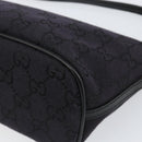 GUCCI GG Canvas Accessory Pouch Black 039 1103 2123 Auth ki6171-16