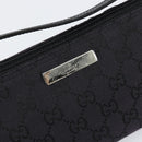 GUCCI GG Canvas Accessory Pouch Black 039 1103 2123 Auth ki6171-18