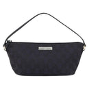 GUCCI GG Canvas Accessory Pouch Black 039 1103 2123 Auth ki6171-13