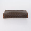 CELINE Macadam Canvas Shoulder Bag PVC Leather 5 Set Brown Beige Auth ki6173-10