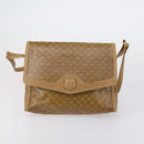 CELINE Macadam Canvas Shoulder Bag PVC Leather 5 Set Brown Beige Auth ki6173-12