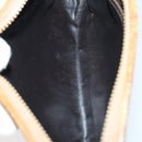 CELINE Macadam Canvas Shoulder Bag PVC Leather 5 Set Brown Beige Auth ki6173-21