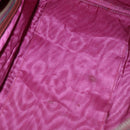 CARTIER Must Line Boston Bag Leather 3 Set Bordeaux Auth ki6175-8