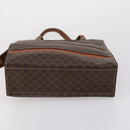 CELINE Macadam Canvas Shoulder Bag PVC 4 Set Beige Brown Auth ki6177-15