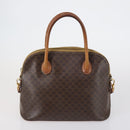 CELINE Macadam Canvas Shoulder Bag PVC 4 Set Beige Brown Auth ki6177-17