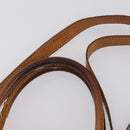 CELINE Macadam Canvas Shoulder Bag PVC 4 Set Beige Brown Auth ki6177-20