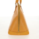 LOUIS VUITTON Epi Alma Hand Bag Yellow M52149 LV Auth ki6179V-3
