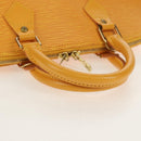 LOUIS VUITTON Epi Alma Hand Bag Yellow M52149 LV Auth ki6179V-7
