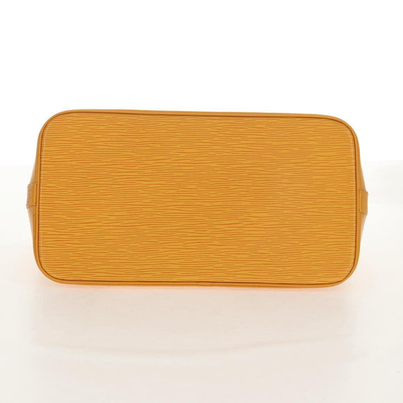 LOUIS VUITTON Epi Alma Hand Bag Yellow M52149 LV Auth ki6179A