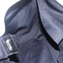 FENDI Hand Bag Nylon Black Silver Auth ki6181-17