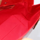 LOUIS VUITTON Monogram Vernis Reade PM Hand Bag Red Rouge M91088 LV Auth ki6184-19
