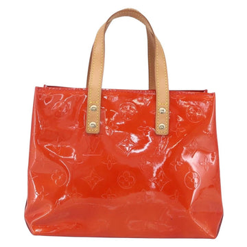 LOUIS VUITTON Monogram Vernis Reade PM Hand Bag Red Rouge M91088 LV Auth ki6184 - 0