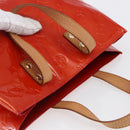 LOUIS VUITTON Monogram Vernis Reade PM Hand Bag Red Rouge M91088 LV Auth ki6184-6