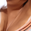 CELINE Macadam Canvas Hand Bag PVC Leather Brown Gold Auth ki6186-23