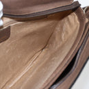 GUCCI GG Supreme Web Sherry Line Bag PVC Beige Gold 904 02 013 Auth ki6187-19