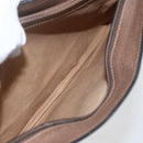 GUCCI GG Supreme Web Sherry Line Bag PVC Beige Gold 904 02 013 Auth ki6187-23