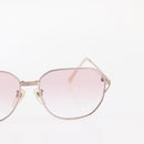 SAINT LAURENT Gucci Sunglasses plastic metal 4 Set Brown Red Auth ki6190-16