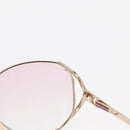 SAINT LAURENT Gucci Sunglasses plastic metal 4 Set Brown Red Auth ki6190-24