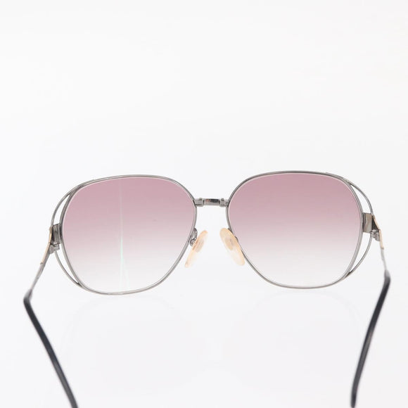 SAINT LAURENT Gucci Sunglasses plastic metal 4 Set Brown Red Auth ki6190