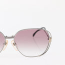 SAINT LAURENT Gucci Sunglasses plastic metal 4 Set Brown Red Auth ki6190-5