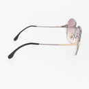 SAINT LAURENT Gucci Sunglasses plastic metal 4 Set Brown Red Auth ki6190-6