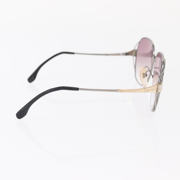 SAINT LAURENT Gucci Sunglasses plastic metal 4 Set Brown Red Auth ki6190