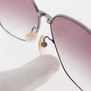 SAINT LAURENT Gucci Sunglasses plastic metal 4 Set Brown Red Auth ki6190-7