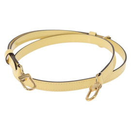 LOUIS VUITTON Adjustable Shoulder Strap Vernis 39.4""-46.5"" Beige Auth ki6191 - 0