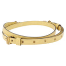 LOUIS VUITTON Adjustable Shoulder Strap Vernis 39.4""-46.5"" Beige Auth ki6191-3