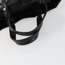 CHANEL Paris Biarritz Tote Bag Patent leather Black CC Auth ki6192-7