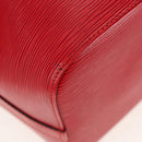 LOUIS VUITTON Epi Petit Noe Shoulder Bag Red M44107 LV Auth ki6194A-15