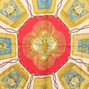 HERMES Carre 90 Scarf Silk Red Auth ki6200-6