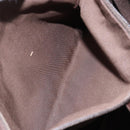 GUCCI GG Canvas Shoulder Bag Beige Silver 146236 Auth ki6202-21