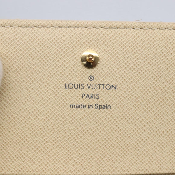 LOUIS VUITTON Damier Azur Portefeuille Tresol Wallet N61744 LV Auth ki6205