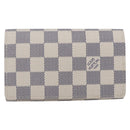 LOUIS VUITTON Damier Azur Portefeuille Tresol Wallet N61744 LV Auth ki6205-2