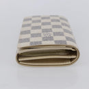 LOUIS VUITTON Damier Azur Portefeuille Tresol Wallet N61744 LV Auth ki6205-5