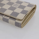 LOUIS VUITTON Damier Azur Portefeuille Tresol Wallet N61744 LV Auth ki6205-8