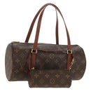 LOUIS VUITTON Monogram Papillon 30 Hand Bag M51385 LV Auth ki6208V-1