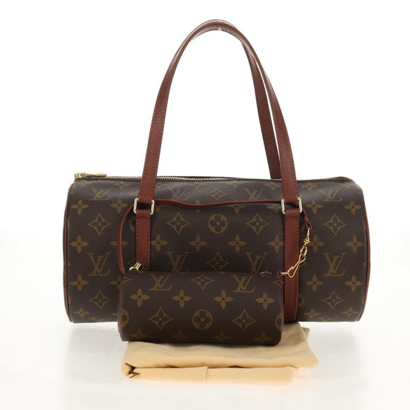 LOUIS VUITTON Monogram Papillon 30 Hand Bag M51385 LV Auth ki6208V