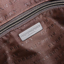 BURBERRY Nova Check Hand Bag PVC Beige Auth ki6212-16