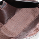 BURBERRY Nova Check Hand Bag PVC Beige Auth ki6212-17