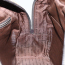 BURBERRY Nova Check Hand Bag PVC Beige Auth ki6212-18