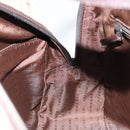 BURBERRY Nova Check Hand Bag PVC Beige Auth ki6212-19