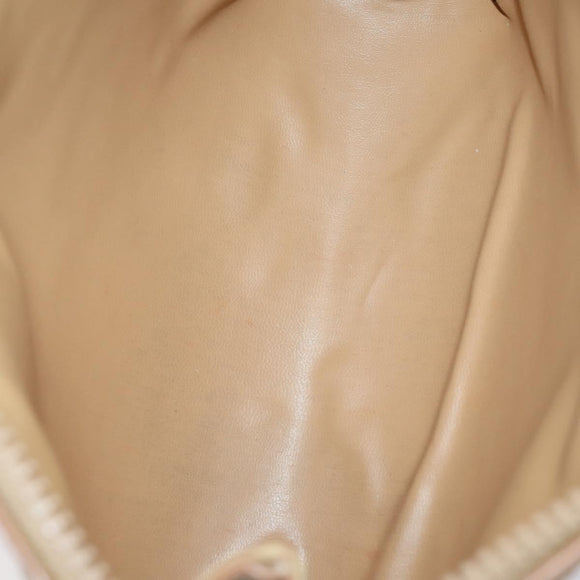 CELINE Macadam Canvas Clutch Bag 3 Set Beige Brown Auth ki6215