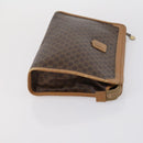 CELINE Macadam Canvas Clutch Bag 3 Set Beige Brown Auth ki6215-17